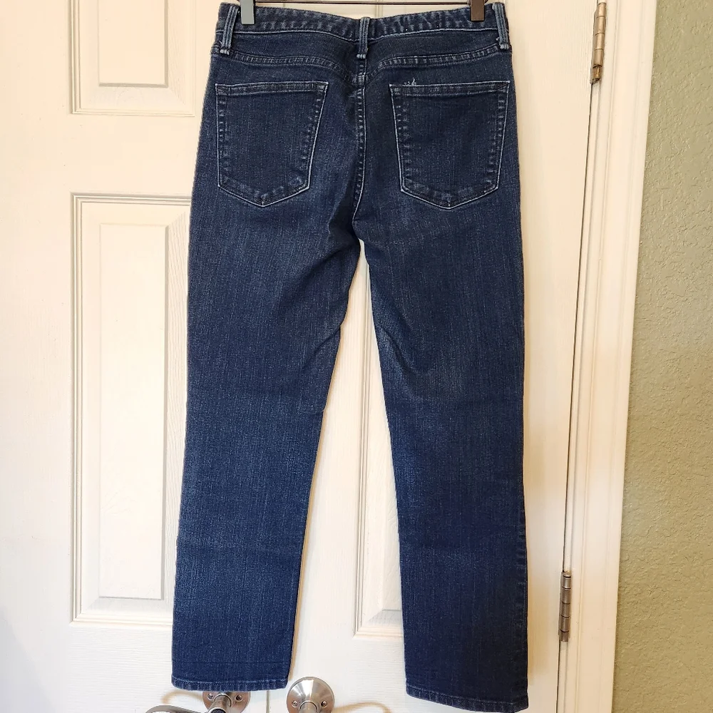 GAP‎ 1969 Real Straight Leg Jeans Dark Wash Size 27